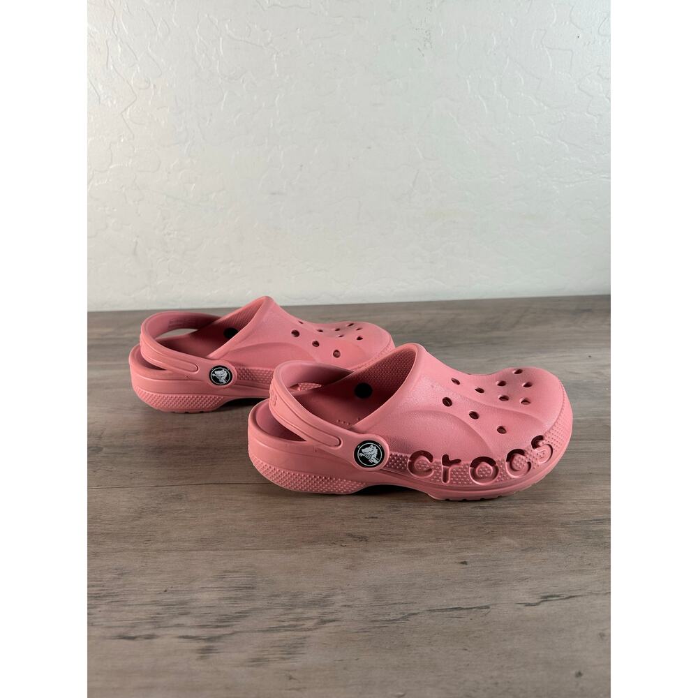 Crocs Classic Clogs Slip On Peach Pink- Childs Size 13 C13- NWOT